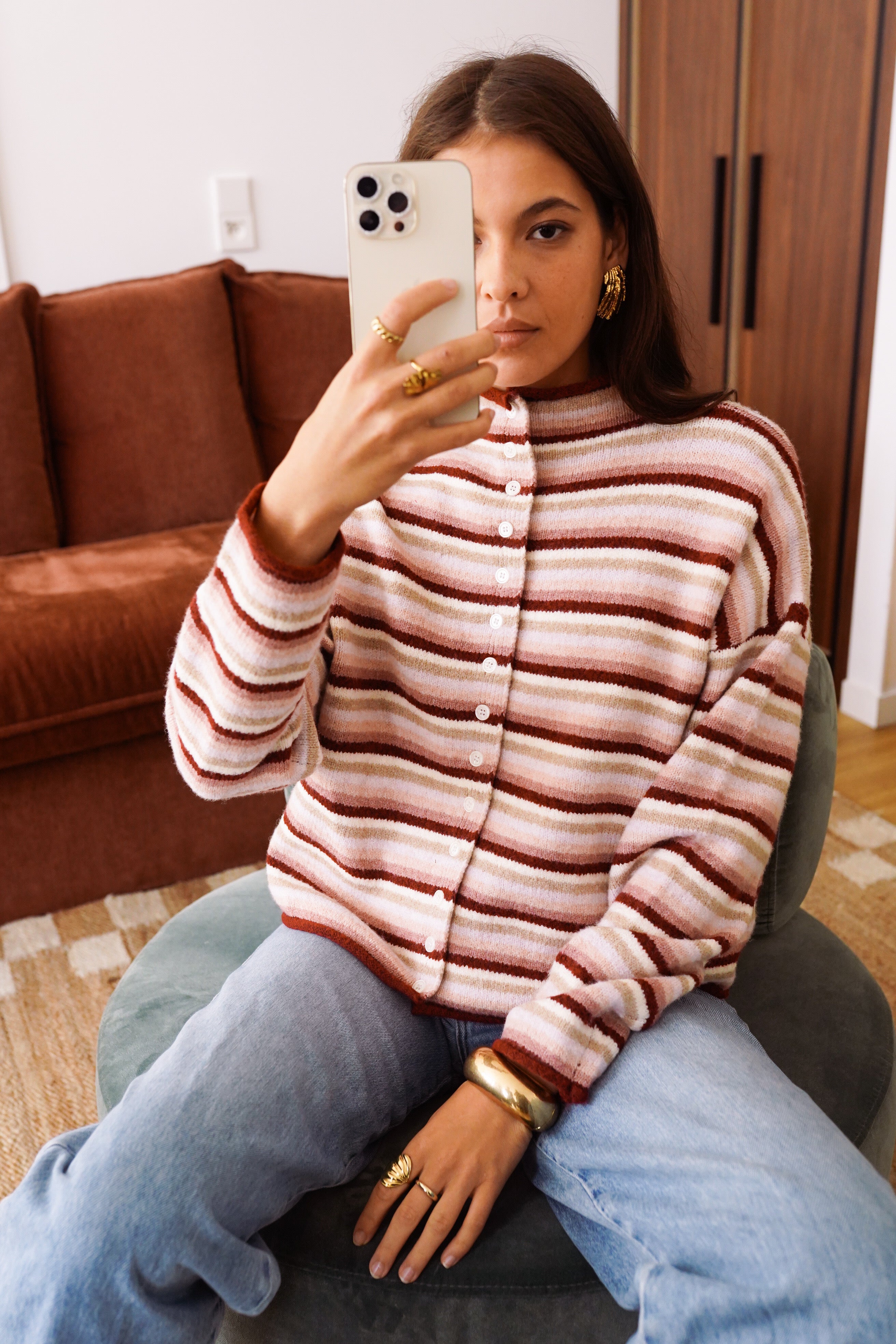 Striped stockholm sweater