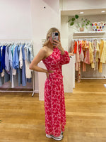Pink flower dress
