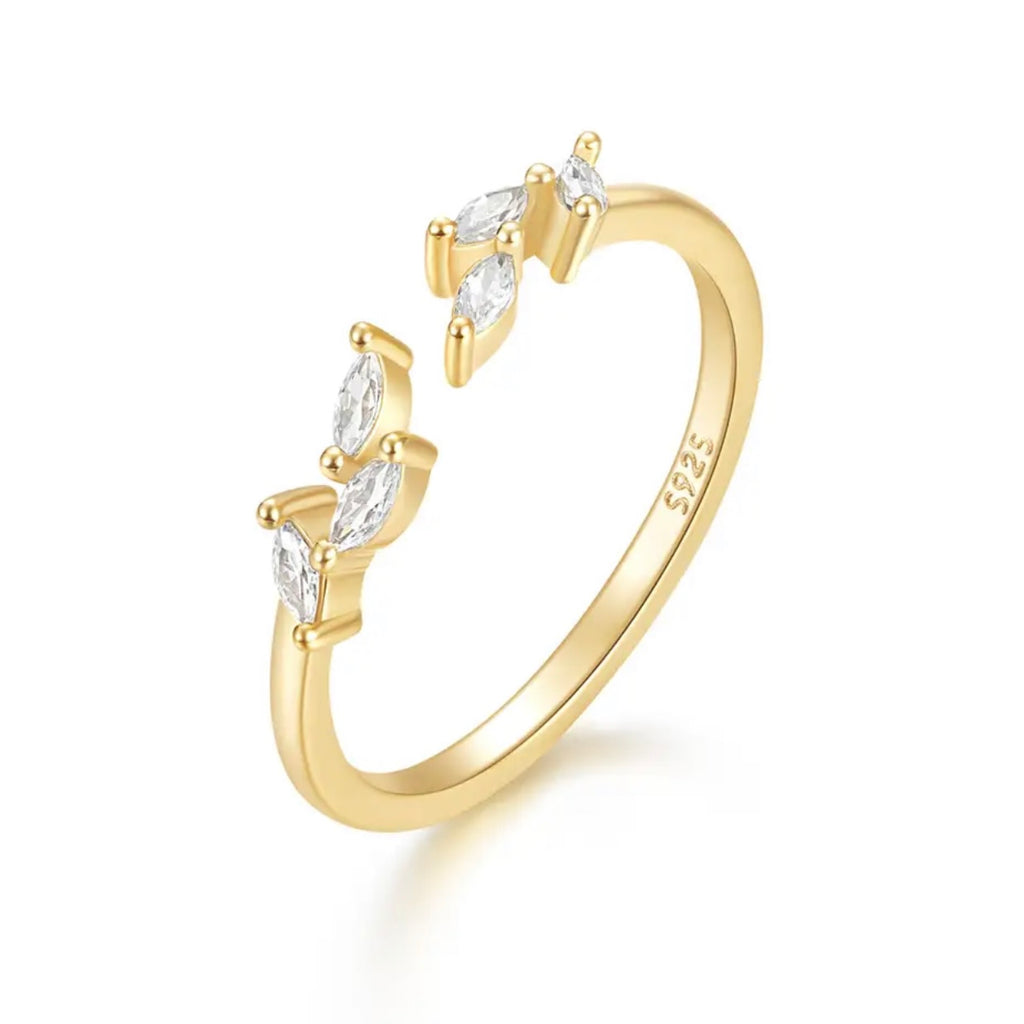 Open diamond leave