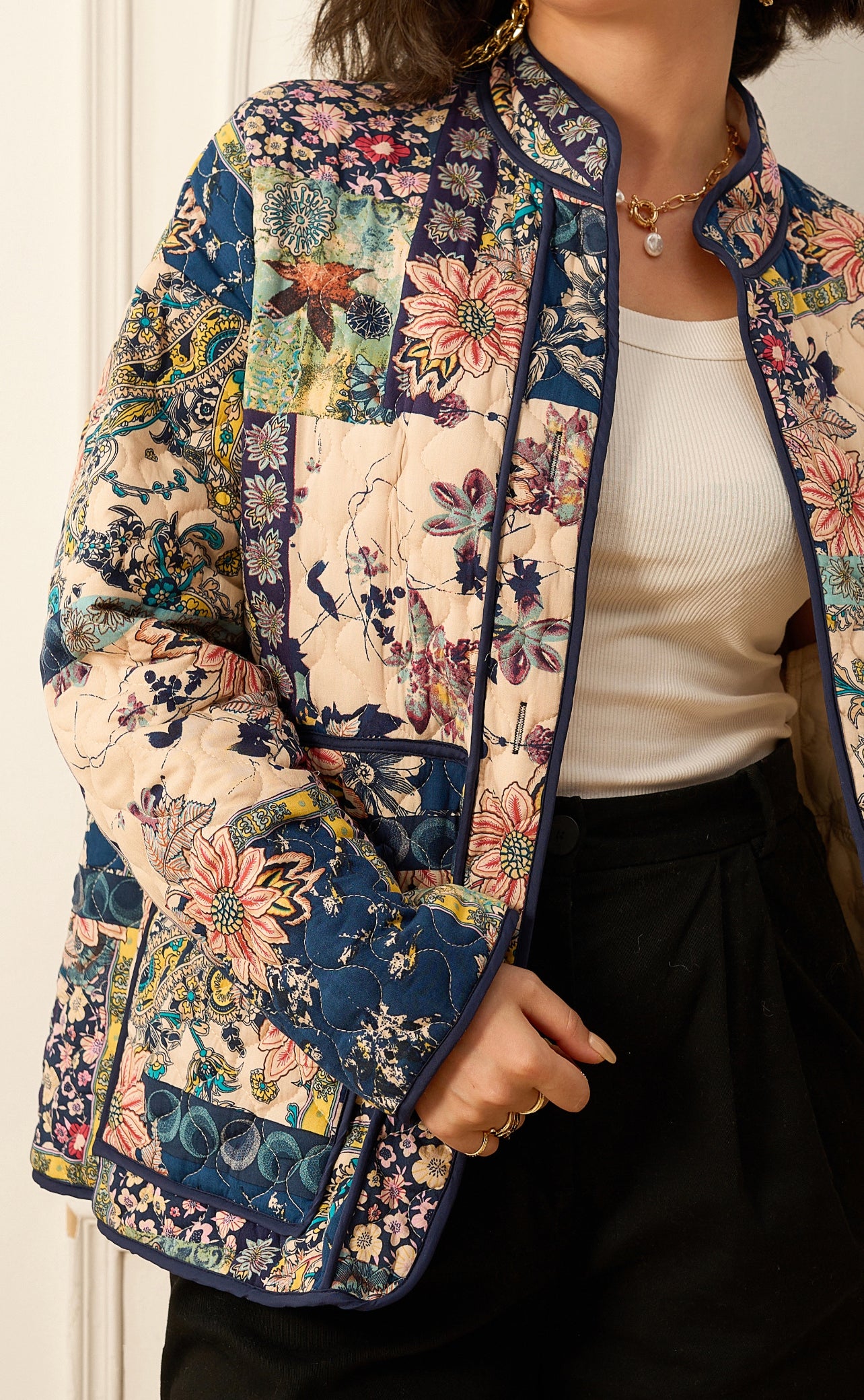 Jacket blue maat M