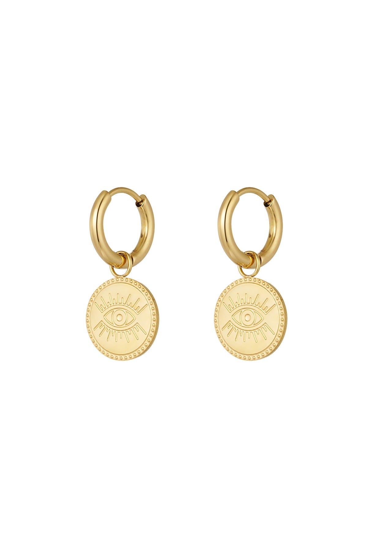Eye earrings