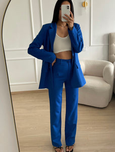Pants kobalt blue
