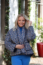 Jacket fall blue