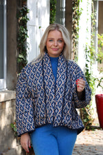 Jacket fall blue