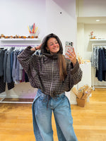 Bomber cosy brown