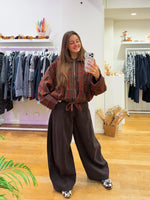 Bomber cosy bordeaux