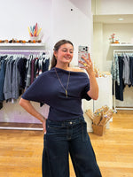 Classy top navy