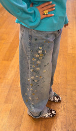 Winter wonderland diamonds jeans