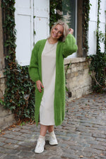 Cardigan sunset green