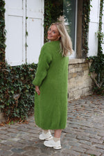 Cardigan sunset green