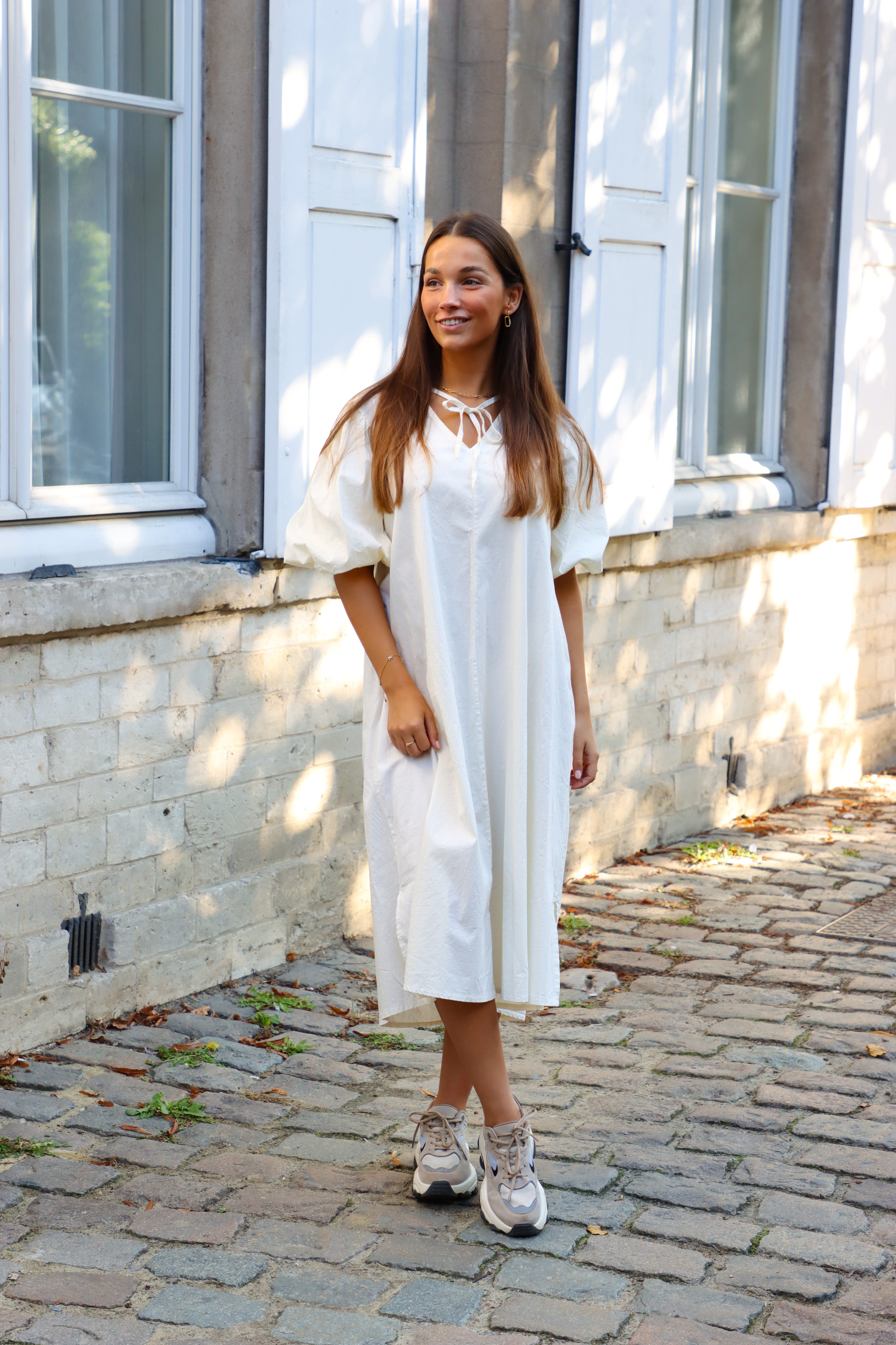 Mona dress crème