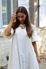 Mona dress crème