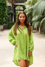 Tini dress pistache