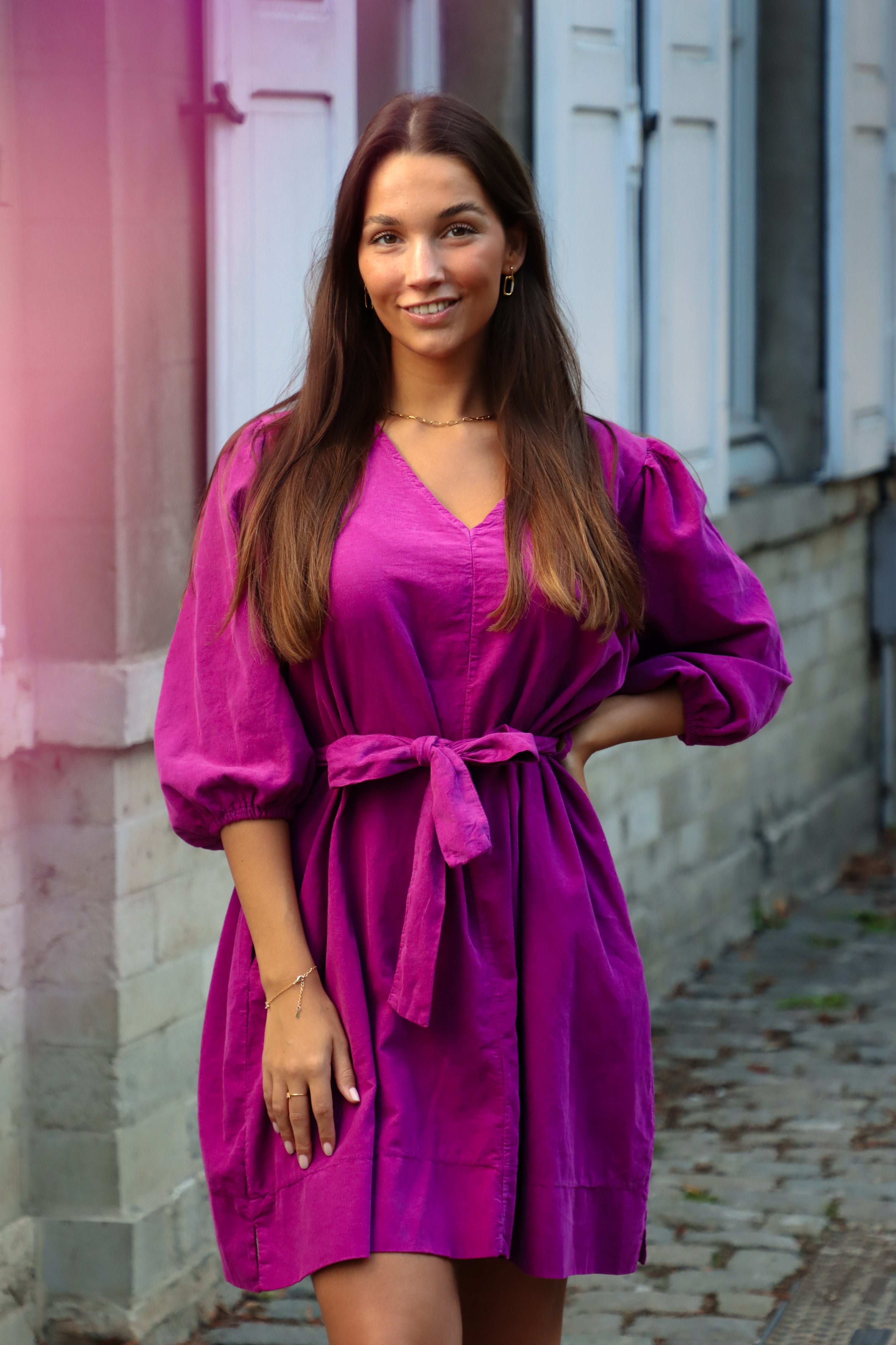 Mies dress magenta