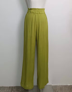 Linnen set pistache top M, pants S