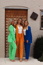 Suit trousers orange