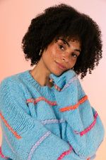 Sweater colors blue