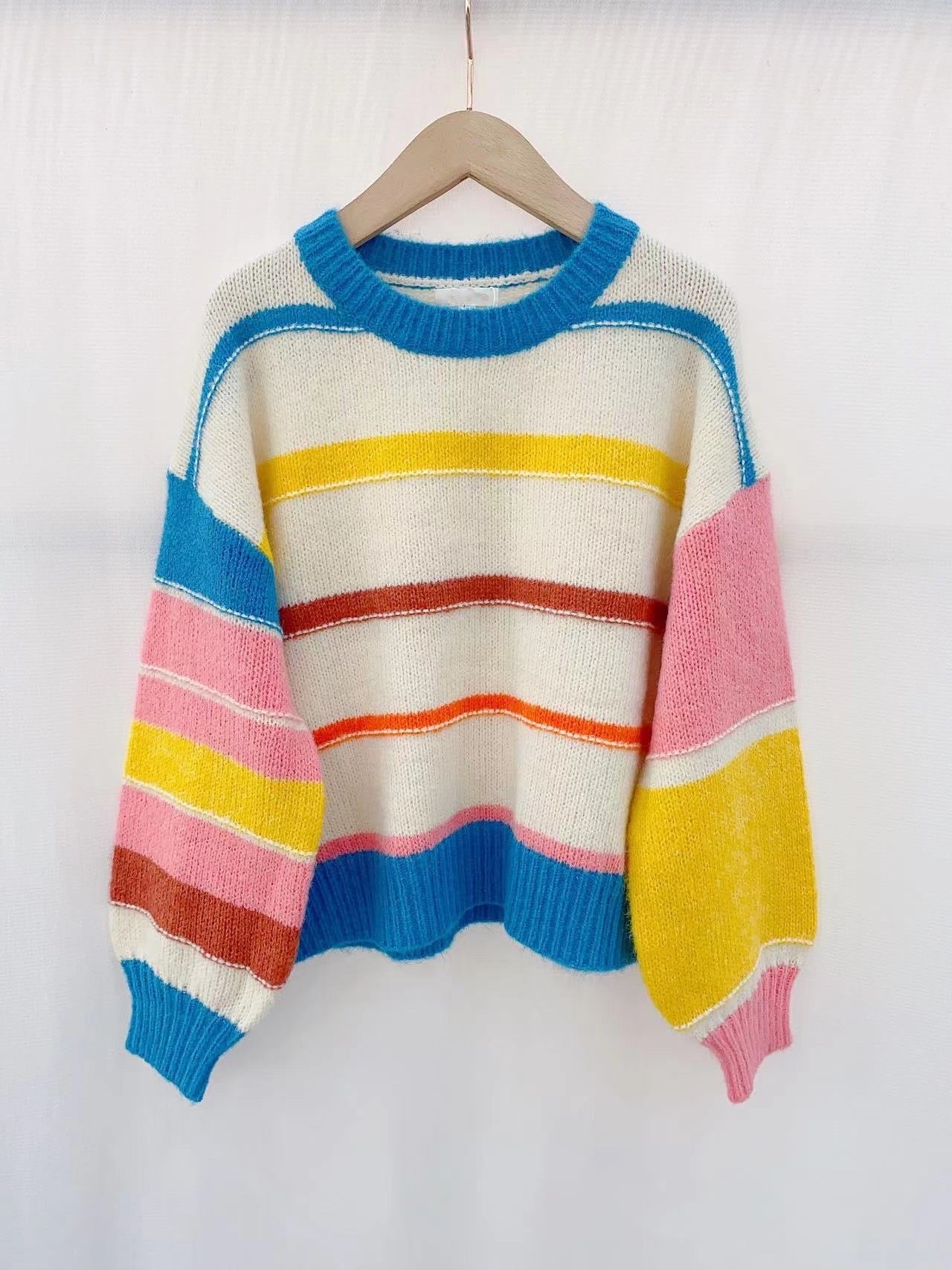 Rainbow sweater